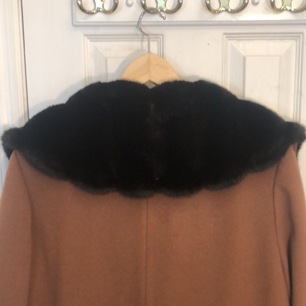 VINTAGE MARY LANE WINTER COAT Fur collar /cuffs 50 yr old. - Picture 7 of 15